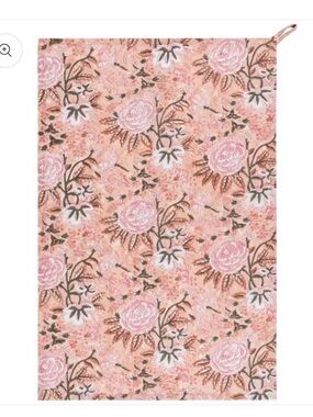 Set of Blossom Block Print Dishtowel from Danica Heirloom NEW!